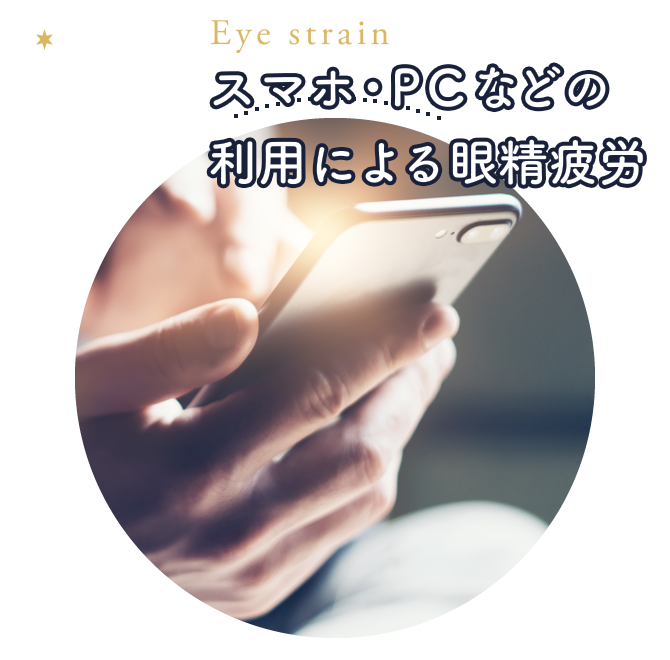 03.Eye strain スマホ・PC などの利用による眼精疲労
